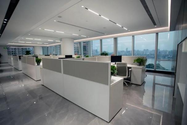 現代物業管理公司辦公室裝修設計方案與效果圖賞析